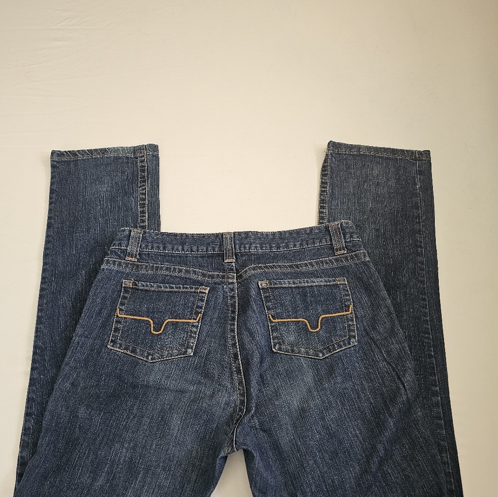 Kimes Ranch Betty Jeans Women Tag 14/34 Mid Rise Straight Leg Bootcut